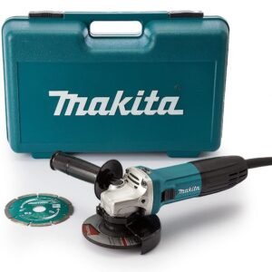 Makita GA4530RKD/2 115mm/4.5" Angle Grinder With Case & Diamond Blade 240V